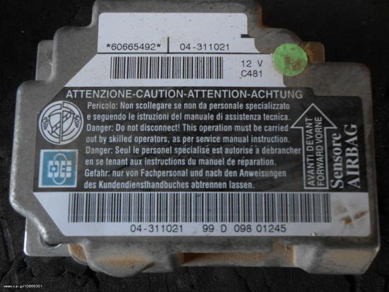 Εγκέφαλος Αερόσακων ( 60665492 ) Alfa Romeo 156 ’02 Προσφορά.