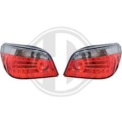 BMW SERIES 5 E60/61 ΦΑΝΑΡΙΑ ΠΙΣΩ LED RED - TINTED  / KOKKINA - ΦΥΜΕ