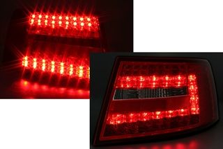 LED πίσω φώτα για Audi A6 4F σε κόκκινο και λευκό/Κοκκινο fime