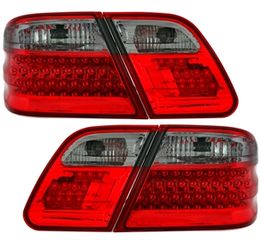 LED ΠΙΣΩ ΦΑΝΑΡΙΑ MERCEDES BENZ E CLASS W210 95 02 RED BLACK