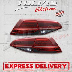VW GOLF VII (7) LED TAILLIGHTS  look GOLF 7,5 & GOLF 7,5  WI...