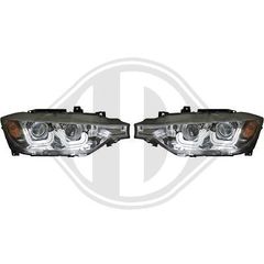 BMW SERIES 3 F30 HEAD LIGHTS 11-15 CHROME / ΧΡΩΜΙΟ 