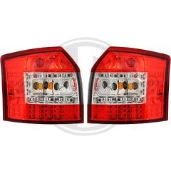AUDI A4 B6 STATION WAGON  LED TAIL LIGHTS RED-WHITE / ΠΙΣΩ Φ...