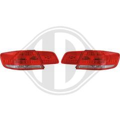 BMW SERIES 3 E92 LED TAIL LIGHTS RED / SMOKE GREY - ΚΟΚΚΙΝΑ / ΓΚΡΙ