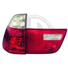 BMW X5 (E53) ΦΑΝΑΡΙΑ ΠΙΣΩ LED ΚΟΚΚΙΝΑ-ΛΕΥΚΑ/ RED-WHITE